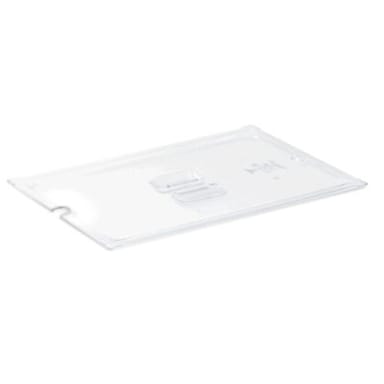 Vollrath® 32300 Clear 1/3 Size Low Temp Slotted Plastic Pan Cover