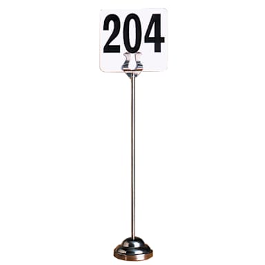 American Metalcraft HPCH12 Harp Style 12" Number Stand