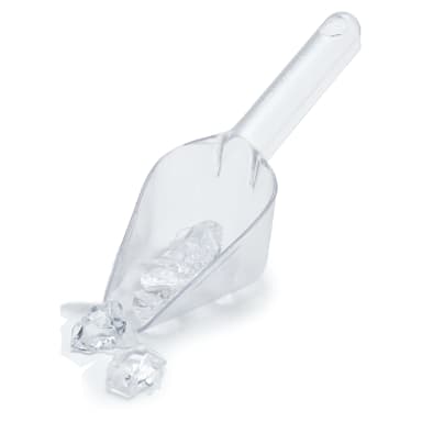 Carlisle 430607 6 Oz. Clear Polycarbonate Scoop
