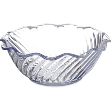 Carlisle 453307 13 Oz. Clear Tulip Bowl