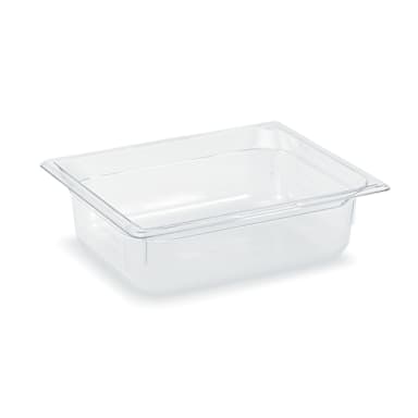Vollrath 8024410 Clear Half Size x 4" D Low Temp Food Pan