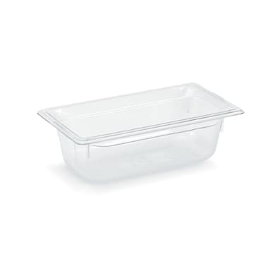 Vollrath 8034410 Clear 1/3 Size x 4" D Low Temp Food Pan