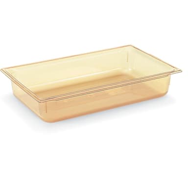 Vollrath 9004410 Super Pan® Amber Full Size x 4" D Food Pan