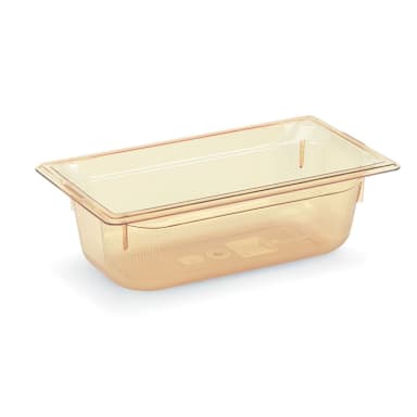 Vollrath 9034410 Super Pan® Amber 1/3 Size x 4" D Food Pan