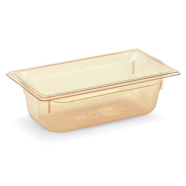 Vollrath 9036410 Super Pan® Amber 1/3 Size x 6" D Food Pan