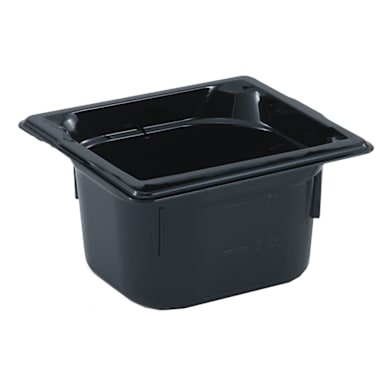 Vollrath 9066420 Super Pan® Black 1/6 Size x 6" D Food Pan