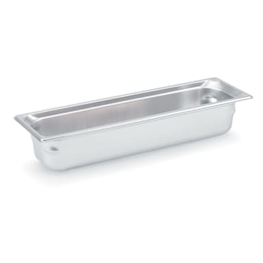 Vollrath 90542 Super Pan 3 S/S Half-Long Size x 4" D Food Pan