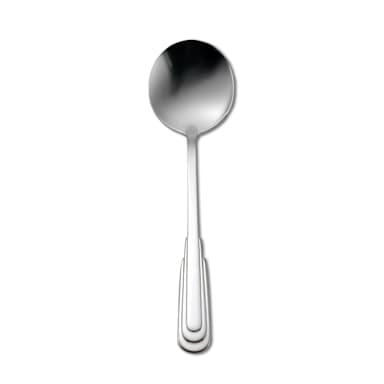 1880 Hospitality 2507SBLF Cityscape S/S 6-1/8" Bouillon Spoon - Dozen