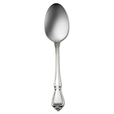 1880 Hospitality 2552STBF Arbor Rose S/S 8-1/4" Serving Spoon - Dozen