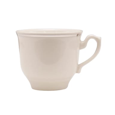 Homer Laughlin 01121191 Seville Platinum Line 7.75 Oz Cup