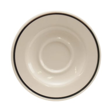 Homer Laughlin 02861191 Platinum Line 5.63 In A.D. Saucer