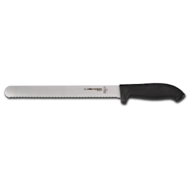 Dexter Russell SG140-12SCB-PCP SofGrip 12-In. Scalloped Roast Slicer