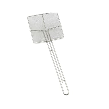 TableCraft 2677 Tin Plated 6-1/2" Fine Mesh Skimmer