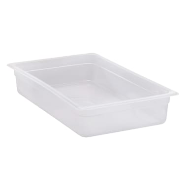 Cambro 14PP190 Translucent Full Size x 4" Deep Food Pan