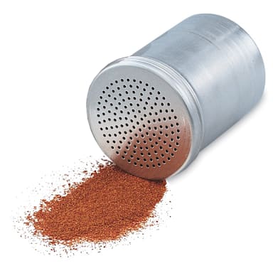 Vollrath 68181 Large Hole 10 Ounce Aluminum Dredge without Handle