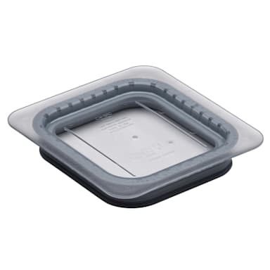 Cambro 60CWGL135 Camwear Clear 1/6 Size Food Pan GripLid