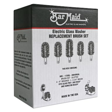Bar Maid BRS-1720SL 5-Piece Universal Slotted Brush Set