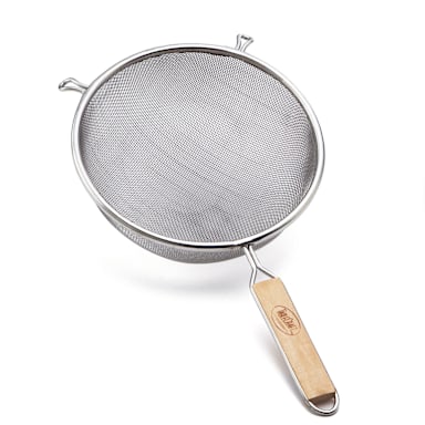 TableCraft 90 Tinned 4-3/4" Single Fine Mesh Strainer