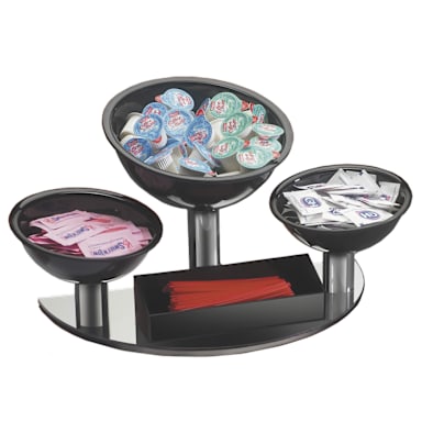 Cal-Mil 1092 Tri-Bowl Coffee Organizer