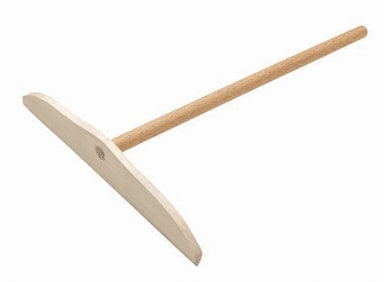 Matfer Bourgeat 071950 Beechwood T-shaped Crepe Dough Scraper