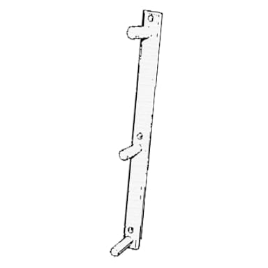 Hobart WALL-RACK Wall Mount 3-Plate Rack for FP100 Food Processor