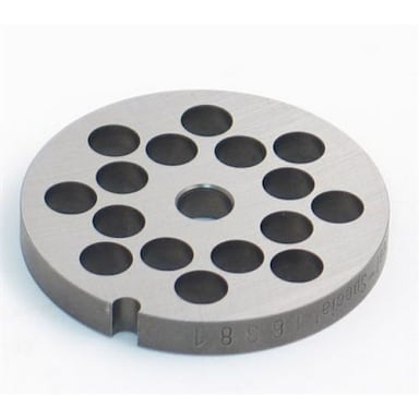 Alfa 12 3/8 HBLS Replacement Chopper Plate f/ Hobart Grinder, 3/16" Holes