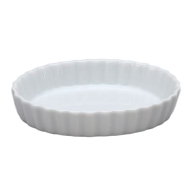 Vertex ARG-OQ6 Market Buffet 7 Oz Fluted Oval Quiche Dish