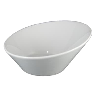 Vertex China ARG-IC7 Signature 17 Oz. White Incline Bowl