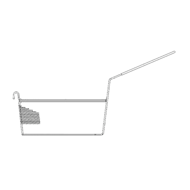 Frymaster 8030099 12-3/8" x 12-7/8" Full Size Fryer Basket