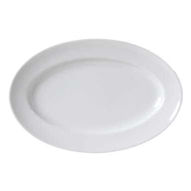 Vertex® China AL-40 Alpine 14" Oval Platter