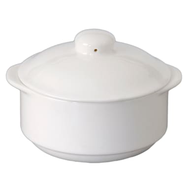 Vertex China RB-F3 Rubicon 9 Oz. Soup / Sugar Bowl with Lid