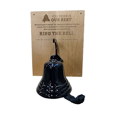 Custom Arby's Bell Plaque