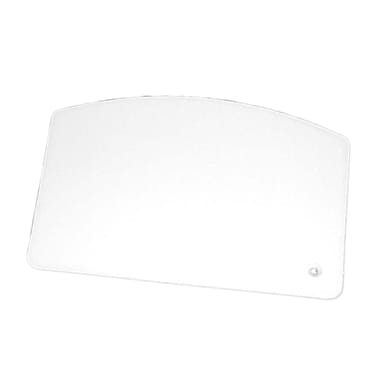 Darling Foodservice White 3-3/4" x 5-1/2" Bowl Scraper