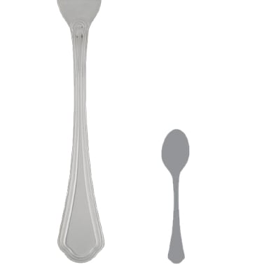 Worthy, Noble & Kent 5307S013 Leopardi 4.25" Demitasse Spoon - Dozen