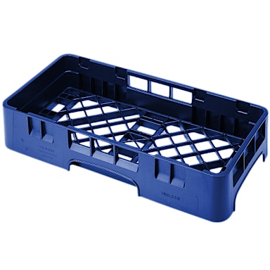Cambro HBR258186 Camrack Navy Blue Half Size Base Rack