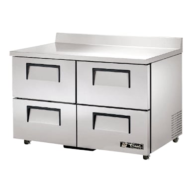 True® TWT-48D-4-ADA-HC 4-Drawer Deep 12 Cu Ft Worktop Refrigerator