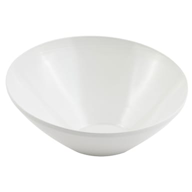 Bon Chef 2711 WHITE Sandstone 8-1/2" Slant Bowl