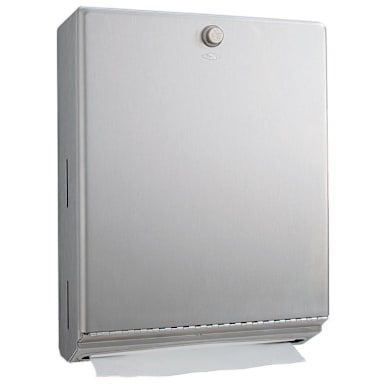 Bobrick B-2620 Stainless 10.75" x 14" Paper Towel Dispenser