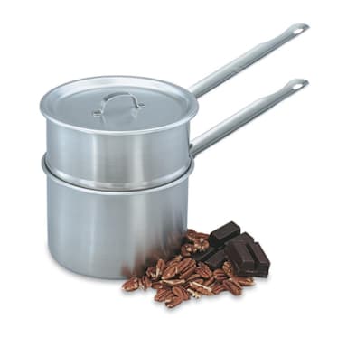 Vollrath® 77020 S/S Double 2 Quart Boiler Set with 2 Quart Inset
