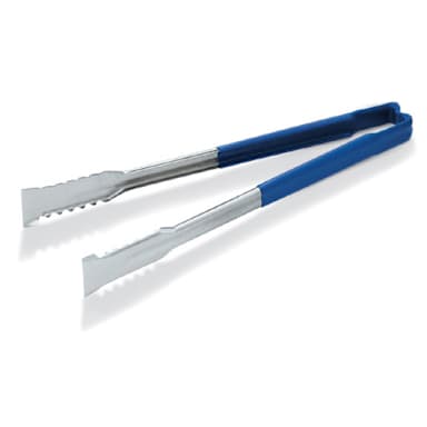 Vollrath 4791630 Kool-Touch 16" Blue Handled VersaGrip Tong