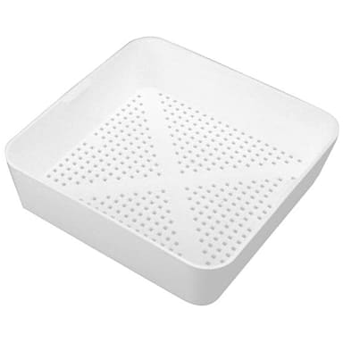 FMP® 102-1114 8-1/2" Square Plastic Floor Sink Basket