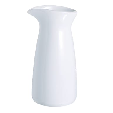 Arcoroc R0917 Vintage White Porcelain 4 Oz. Creamer