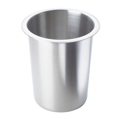 Cal-Mil 1017-SOLID Solid S/S Flatware Cylinder