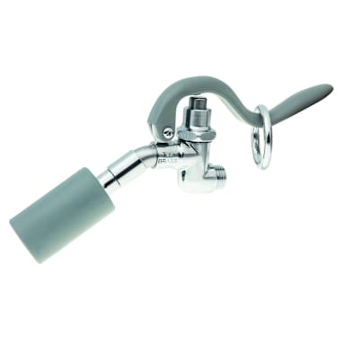 T & S Brass B-0107-C35 Low Flow 35° Angled Spray Valve