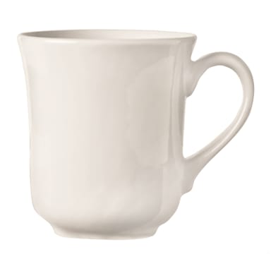 Libbey - Formerly World Tableware BW-1150 Basics Bright White Tall 8.5 Oz. Cup