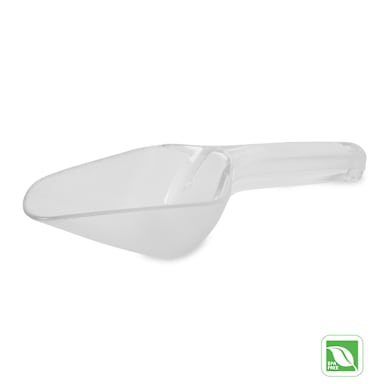 Rubbermaid FG288200CLR Clear 6 Oz Bar Scoop
