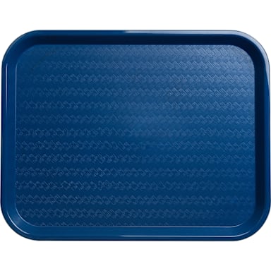 Carlisle CT141814 Blue Cafe Standard Tray - Dozen