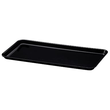 Cambro 918MT110 Black 8-11/16" x 18" Market Display Tray