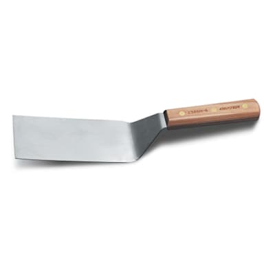 Dexter Russell 2386H-6 High Carbon Wood Handle 6 x 3" Cake Turner