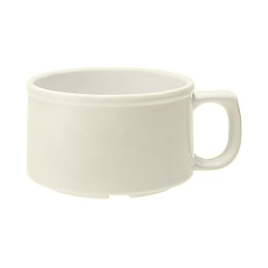 G.E.T. BF-080-IV Diamond Ivory 11 Oz. Soup Mug
